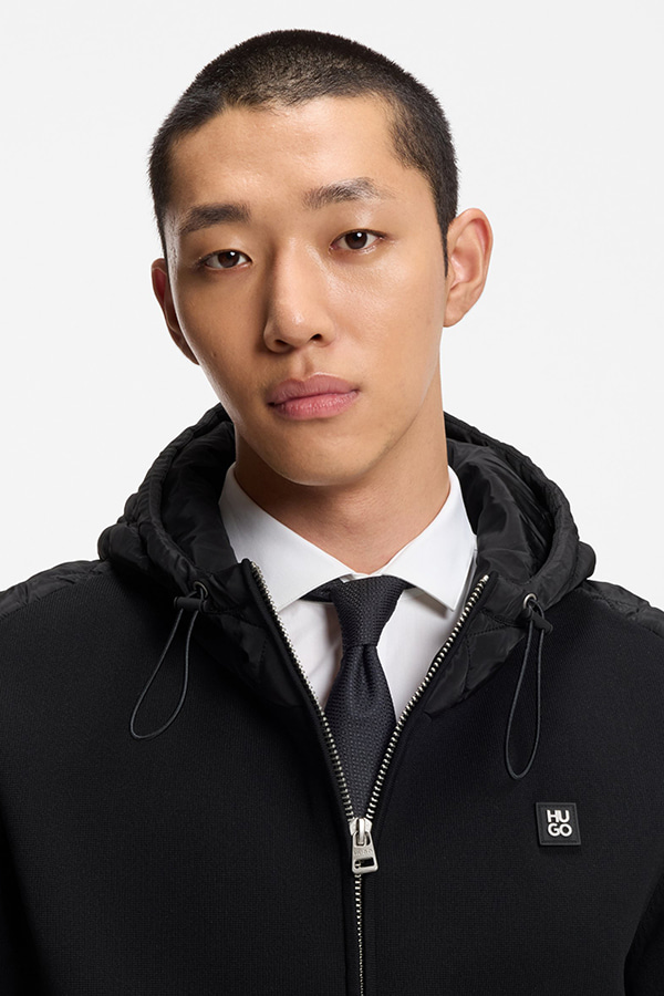 ΖΑΚΕΤΟΜΠΟΥΦΑΝ HUGO - 001 ΜΑΥΡΟ